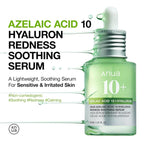 Anua Azelaic Acid 10 + Hyaluron Redness Soothing Serum
