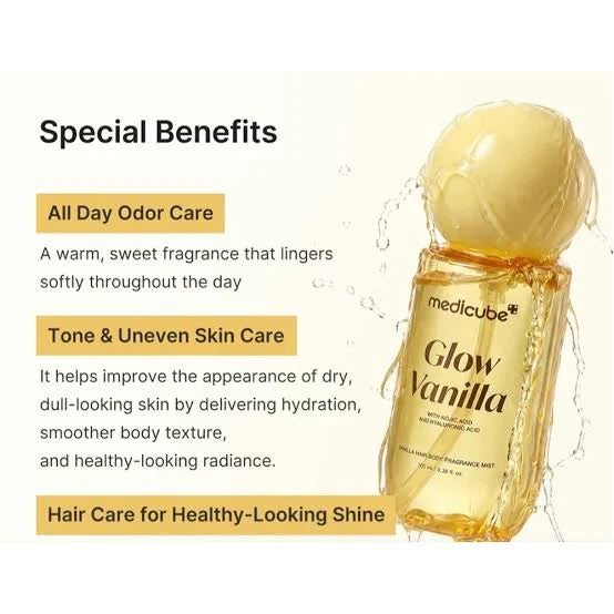 MEDICUBE Glow Vanilla Hair &amp; Body Fragrance Mist