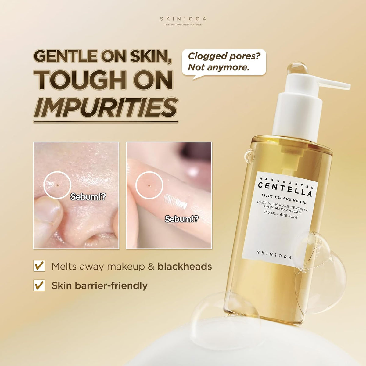 SKIN1004 Madagascar Centella Light Cleansing Oil