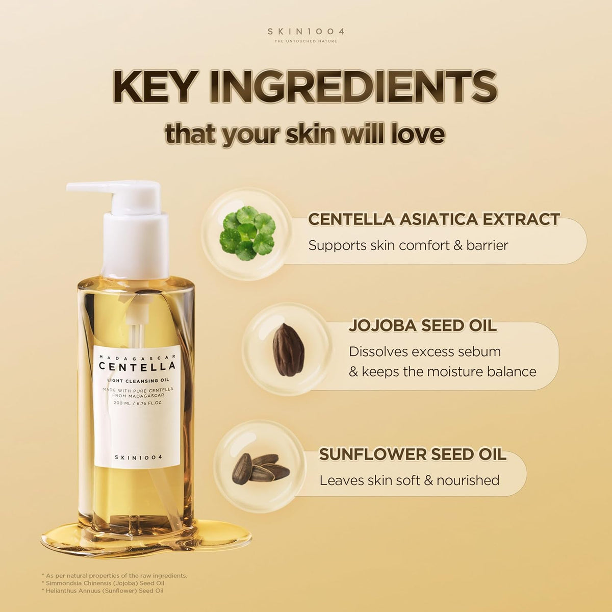SKIN1004 Madagascar Centella Light Cleansing Oil