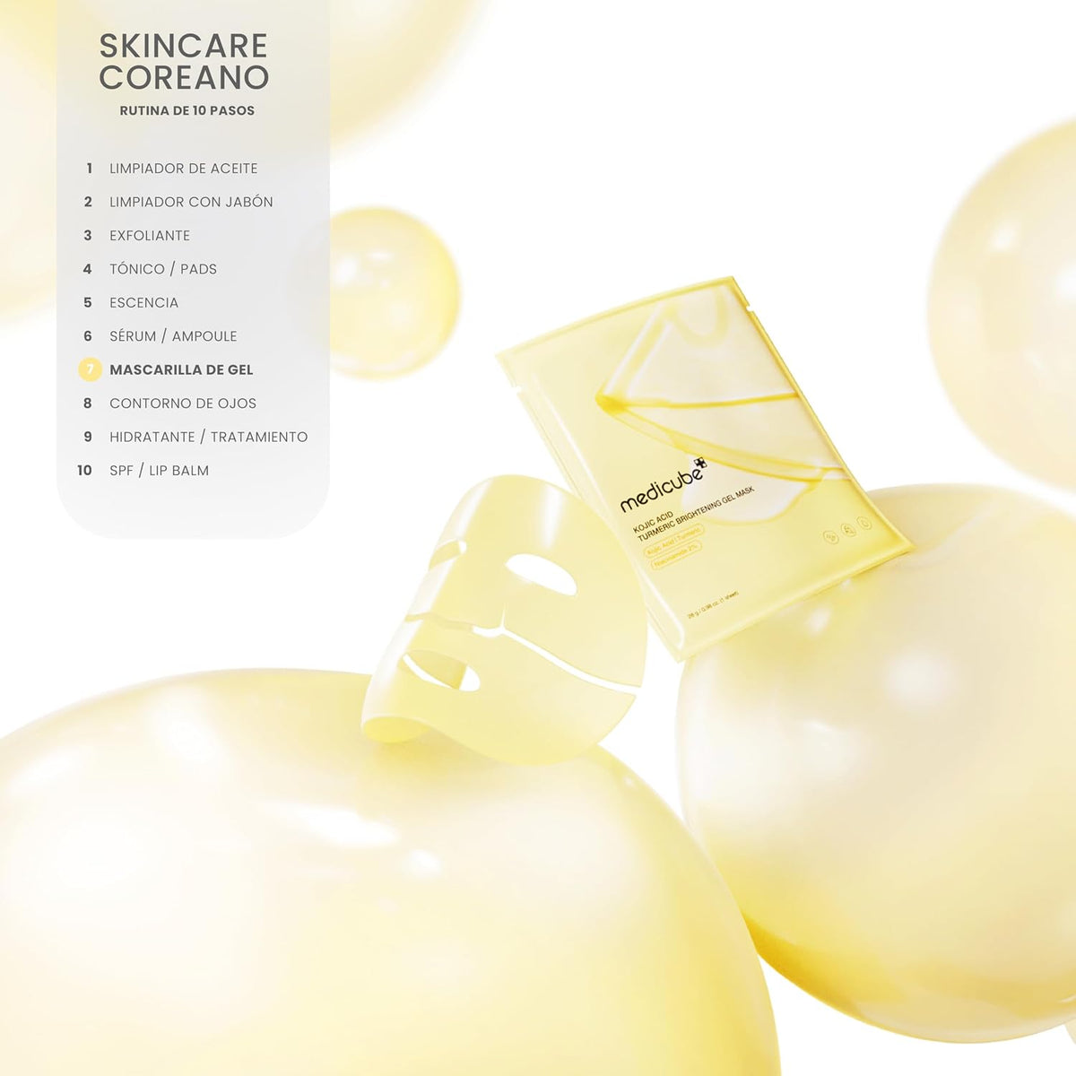 Medicube Kojic Acid Turmeric Brightening Gel Mask