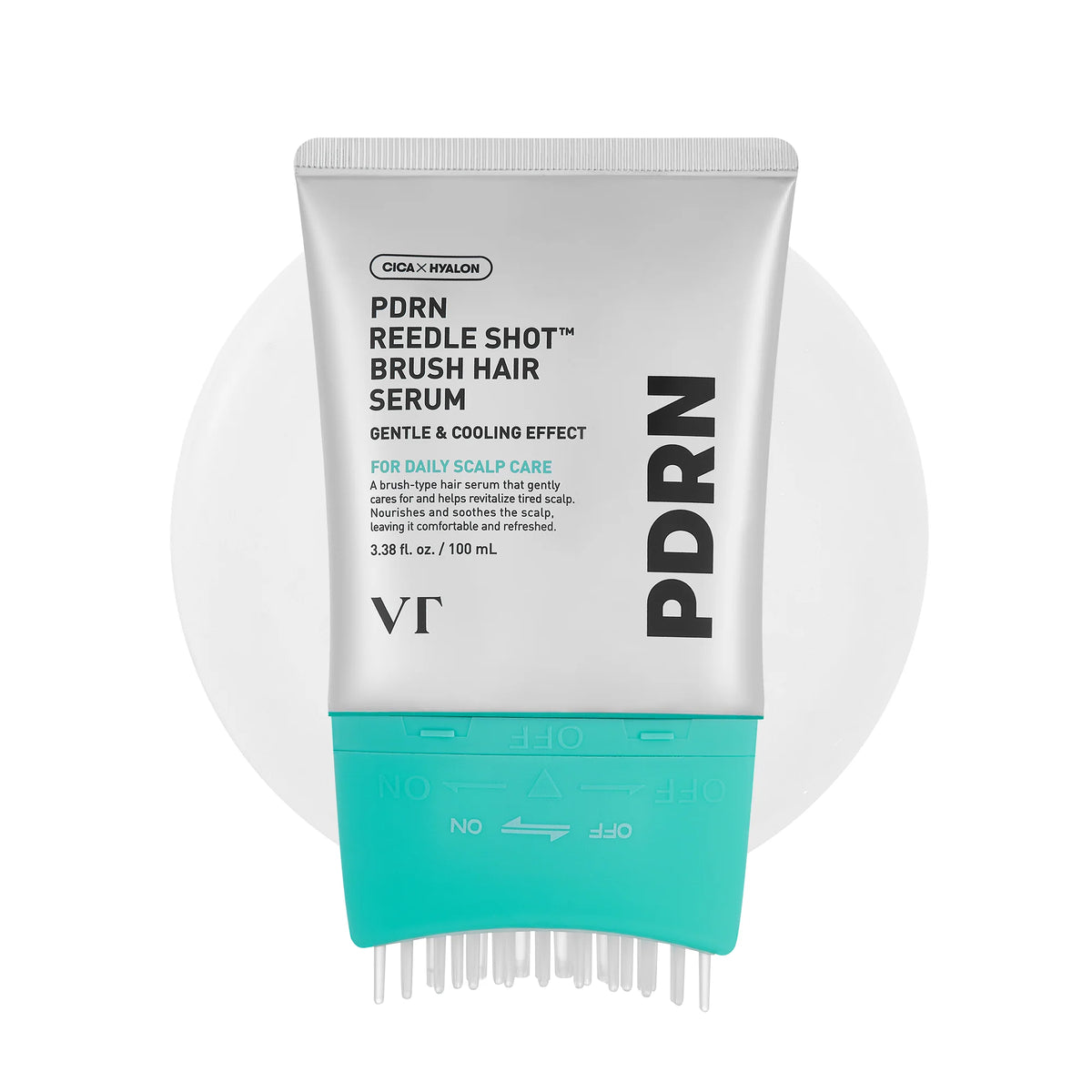 VT PDRN Reedle Shot Brush Hair Serum | Sérum Capilar para Cuero Cabelludo con PDRN y CICA REEDLE