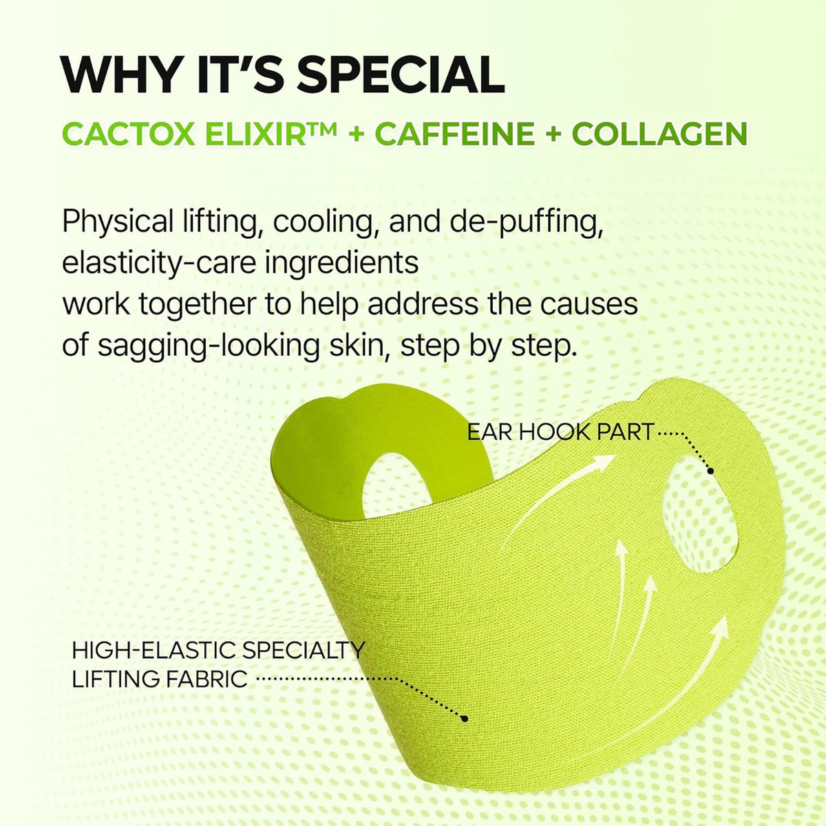 Dr. Melaxin Cactox Cooling V-UP Mask Set Mascarilla