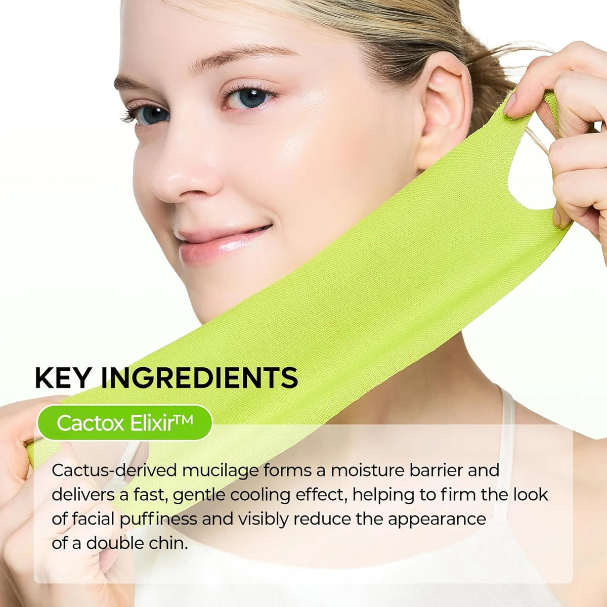 Dr. Melaxin Cactox Cooling V-UP Mask Set Mascarilla