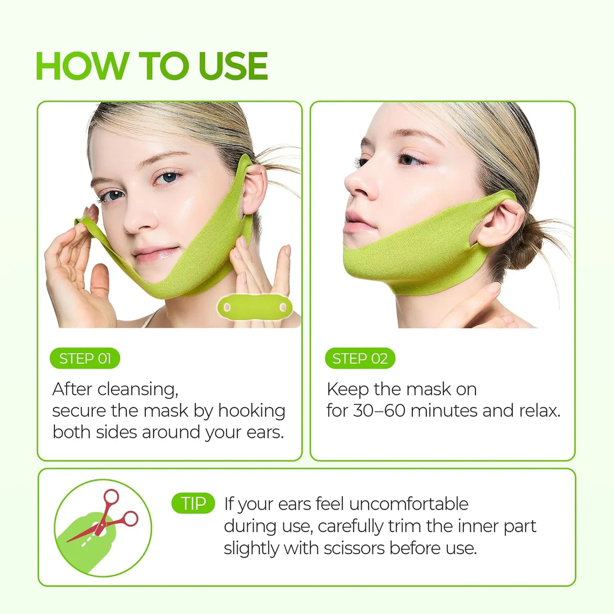 Dr. Melaxin Cactox Cooling V-UP Mask Set Mascarilla