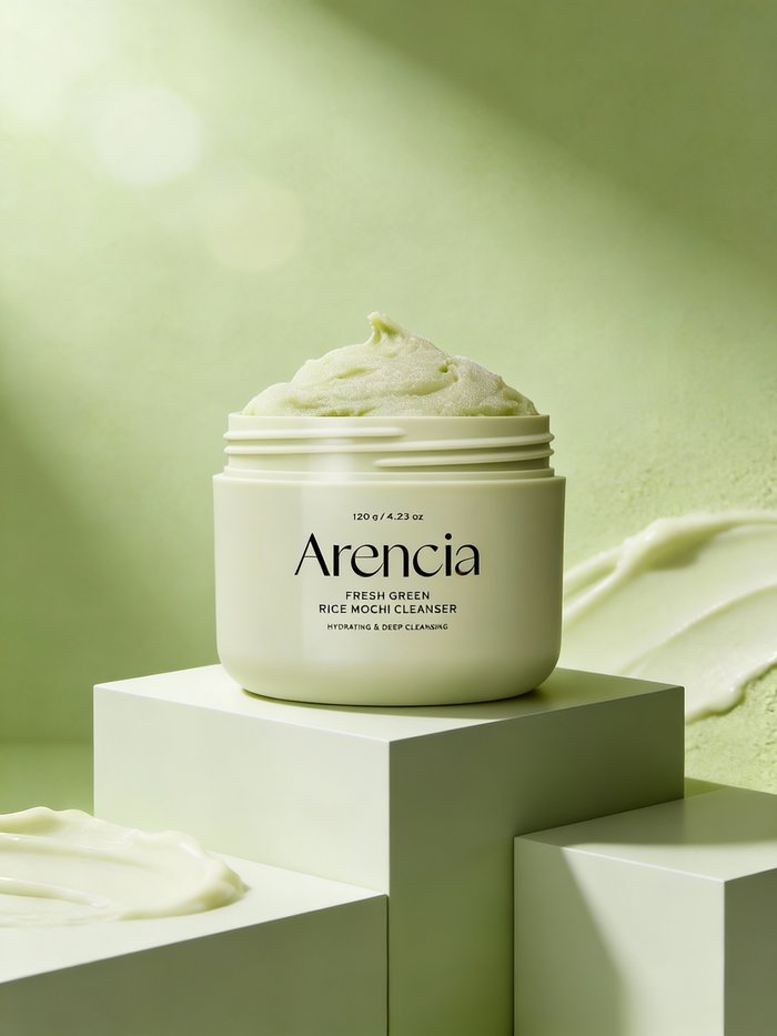 ARENCIA Fresh Green Rice Mochi Cleanser