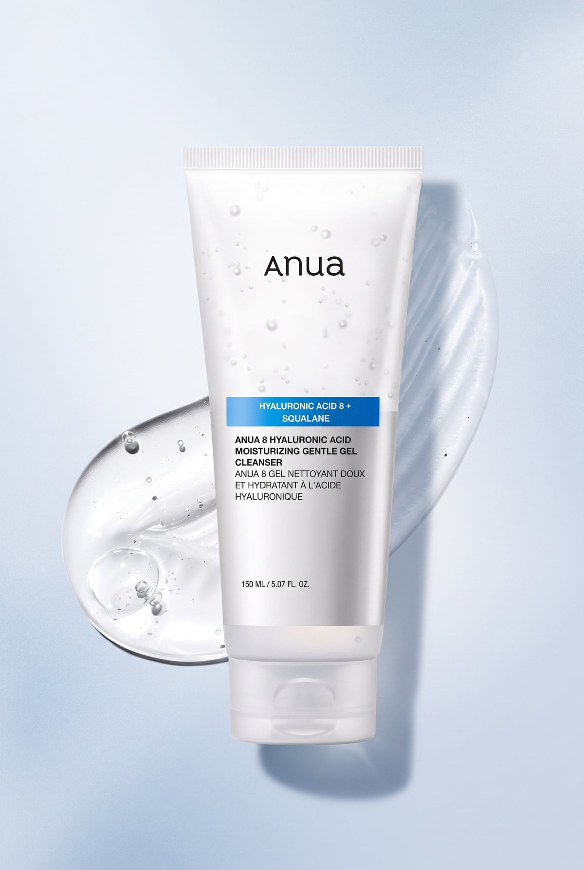Anua 8 Hyaluronic Acid Moisturizing Gentle Gel Cleanser