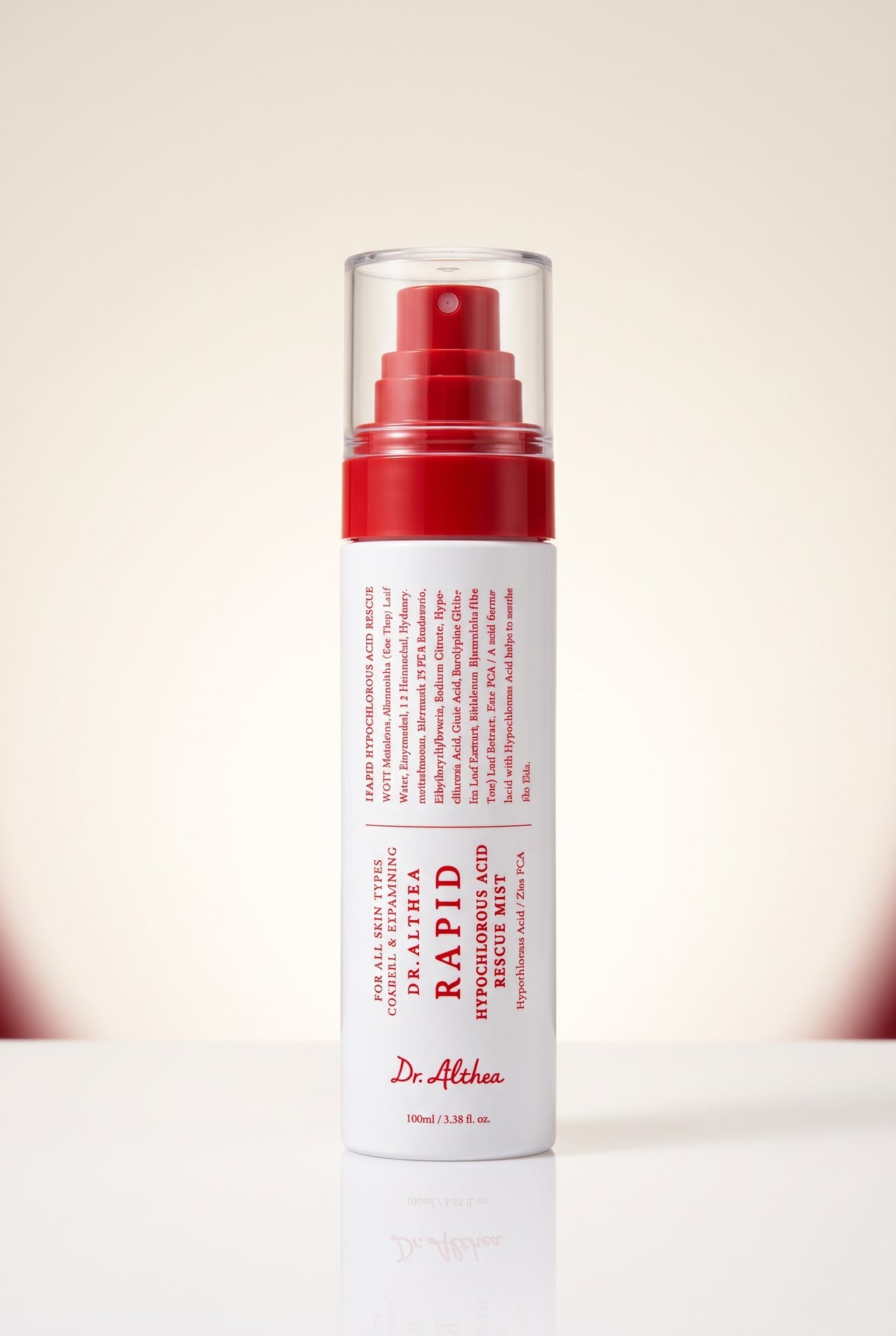 Dr. Althea Rapid Hypochlorous Acid Rescue Mist