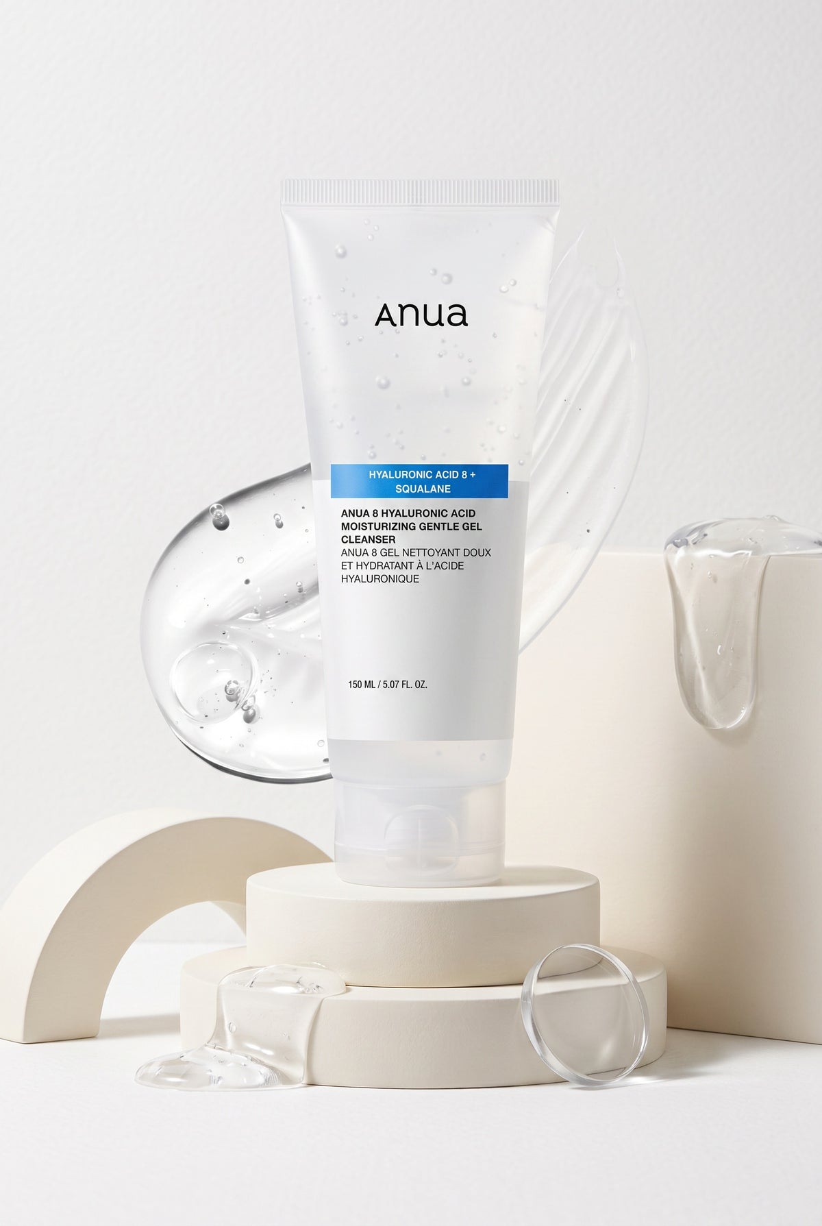Anua 8 Hyaluronic Acid Moisturizing Gentle Gel Cleanser